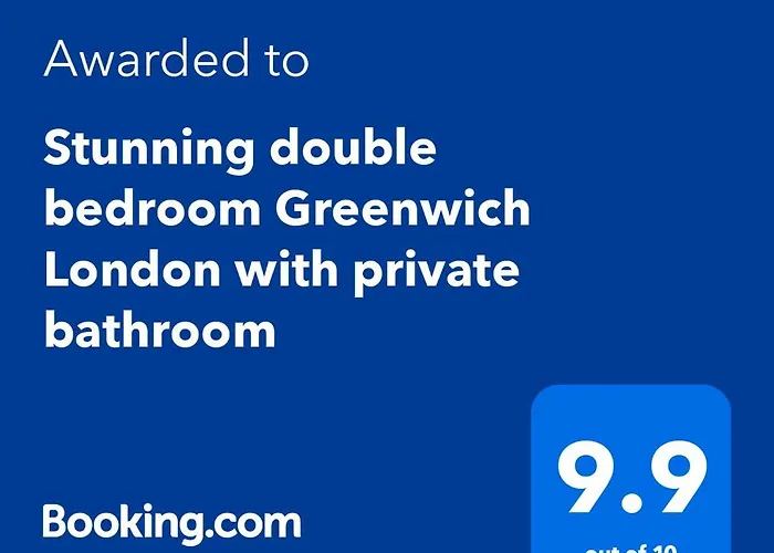 Stunning Double Bedroom Greenwich London With Private Bathroom
